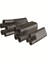 Cable end splitter including ports